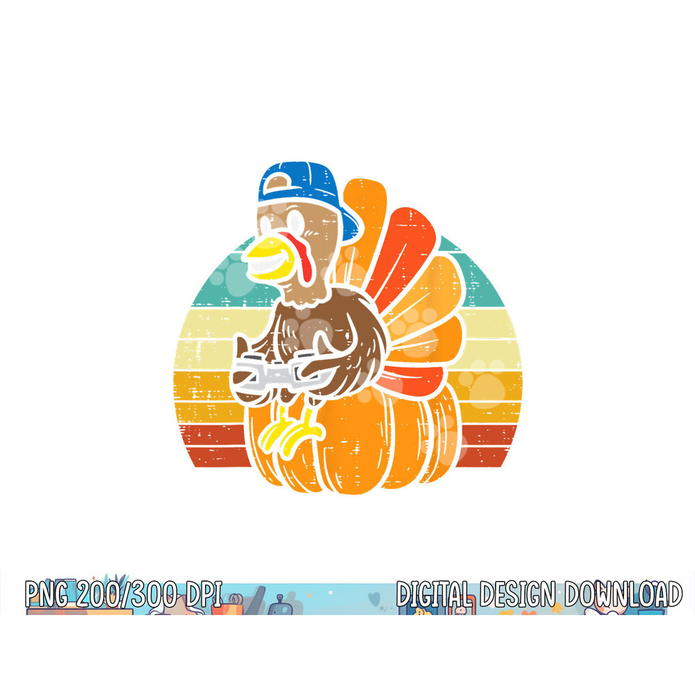 Gamer Turkey Pumpkin Retro Boys Thanksgiving Video Games Men png, sublimation copy.jpg