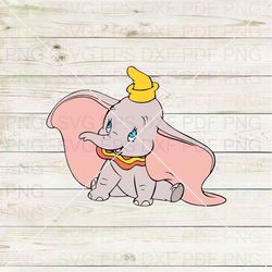 Dumbo 014 Svg Dxf Eps Pdf Png, Cricut, Cutting file, Vector, Clipart