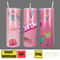 Barbie theme design 20 oz Skinny Tumbler Sublimation Design, Instant Digital Download (5).jpg
