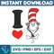 Dr.Suess Svg, Dxf, Png, Dr.Suess book Png, Dr. Suess Png, Sublimation, Cat in the Hat cricut, Instant Download (70).jpg