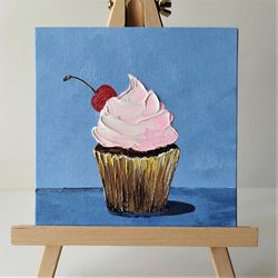 Beautiful Cake Painting Art for Your Kitchen Wall Decoration
