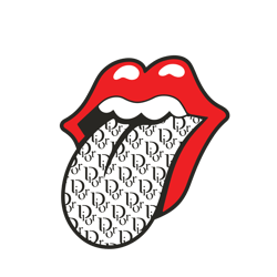 rolling lips dior patternsvg, fashion brand svg, dior logo svgbrand logo svg, logo svg, fashion brand svg, beer brand sv