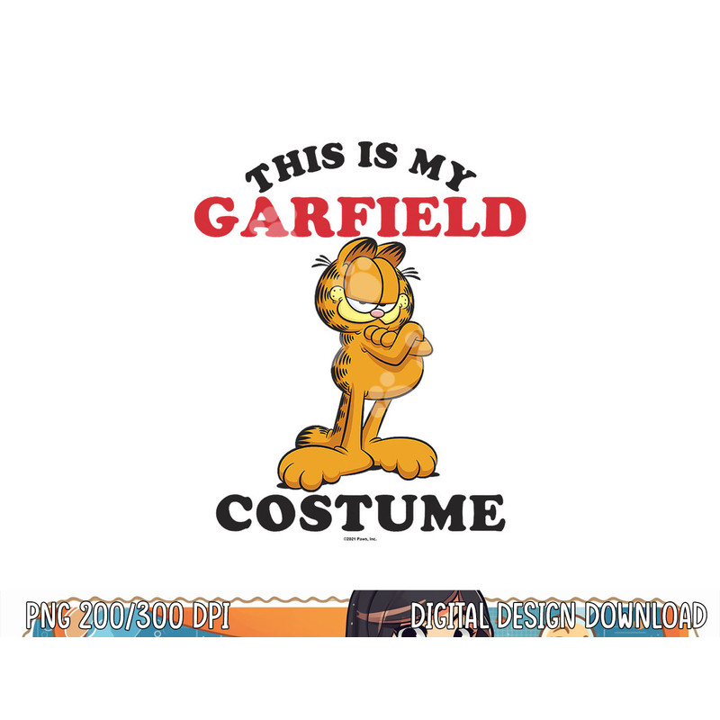 Garfield Halloween This Is My Garfield Costume png, sublimation copy.jpg