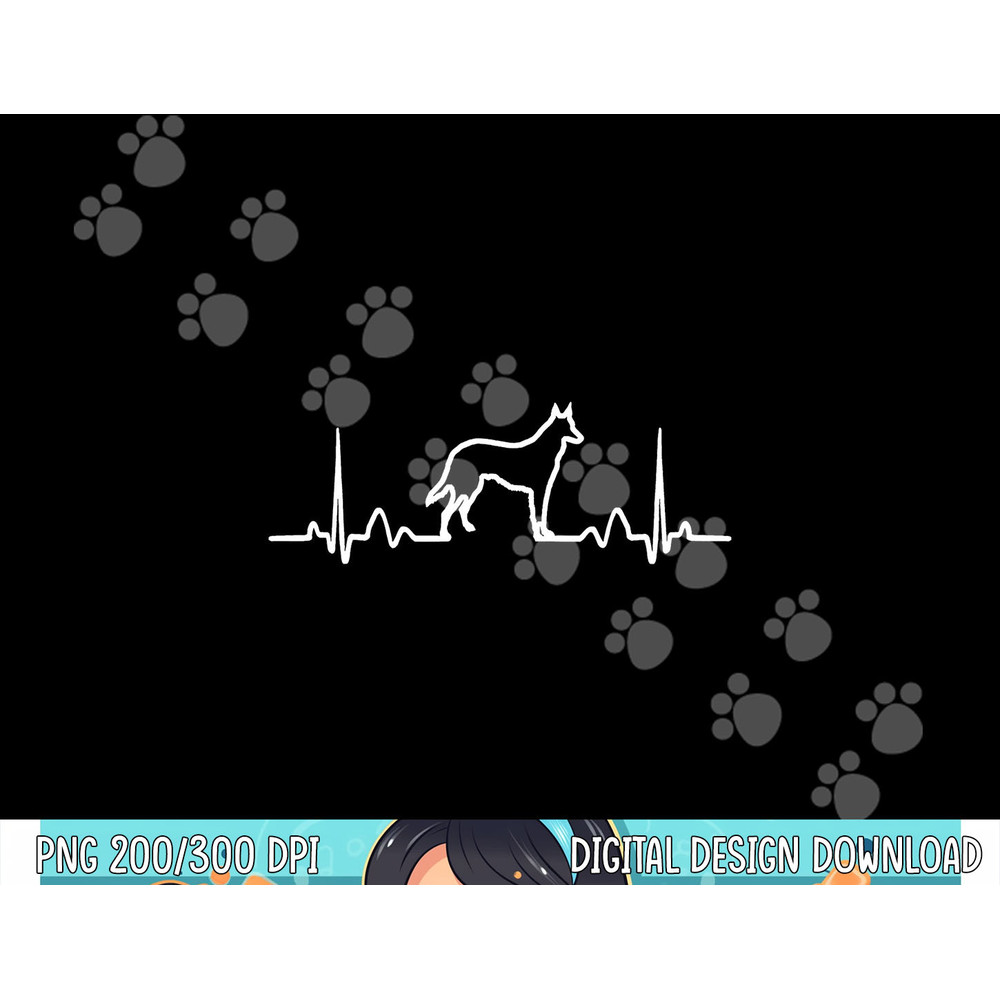 German Shepherd Dog Heartbeat Funny Dog Gift Tee Shirt png, sublimation copy.jpg