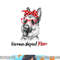 German Shepherd Mom Happy Mother s Day Red Headband Gift  png, sublimation copy.jpg