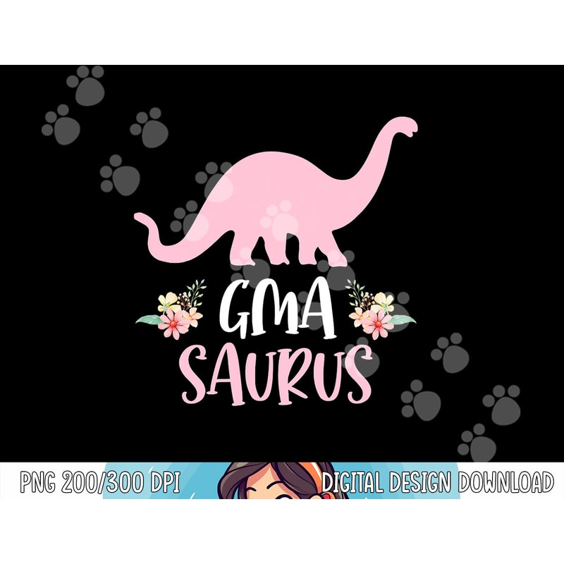 GMA Saurus Grandma Mother s Day Thanksgiving Christmas png, sublimation copy.jpg