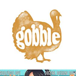Gobble Funny Turkey Thanksgiving Day Men Women Retro Vintage png, sublimation copy