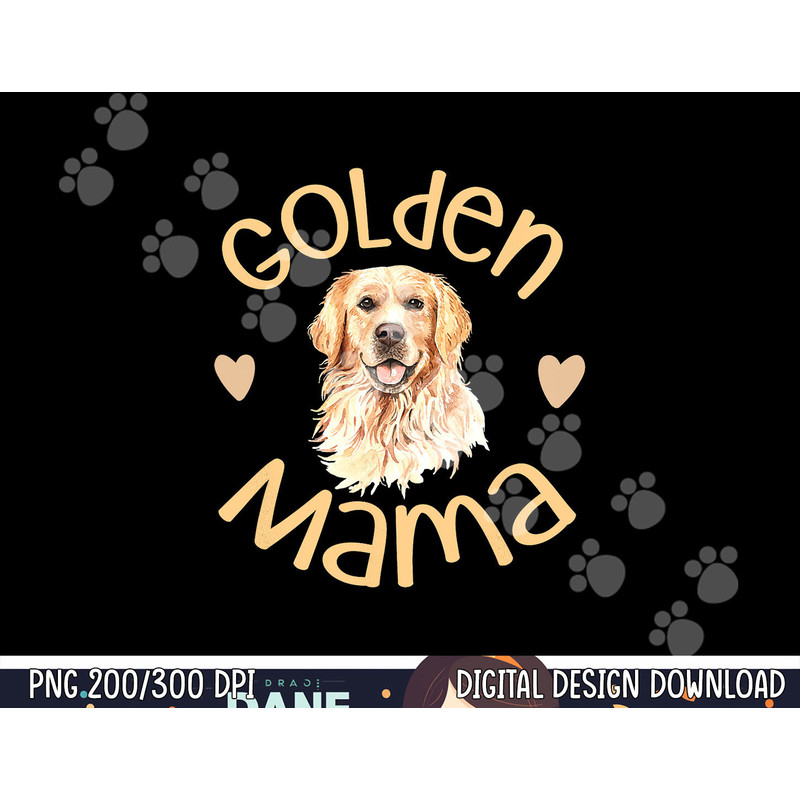 Golden Mama Cute Golden Retriever Dog Mom Pet png, sublimation copy.jpg