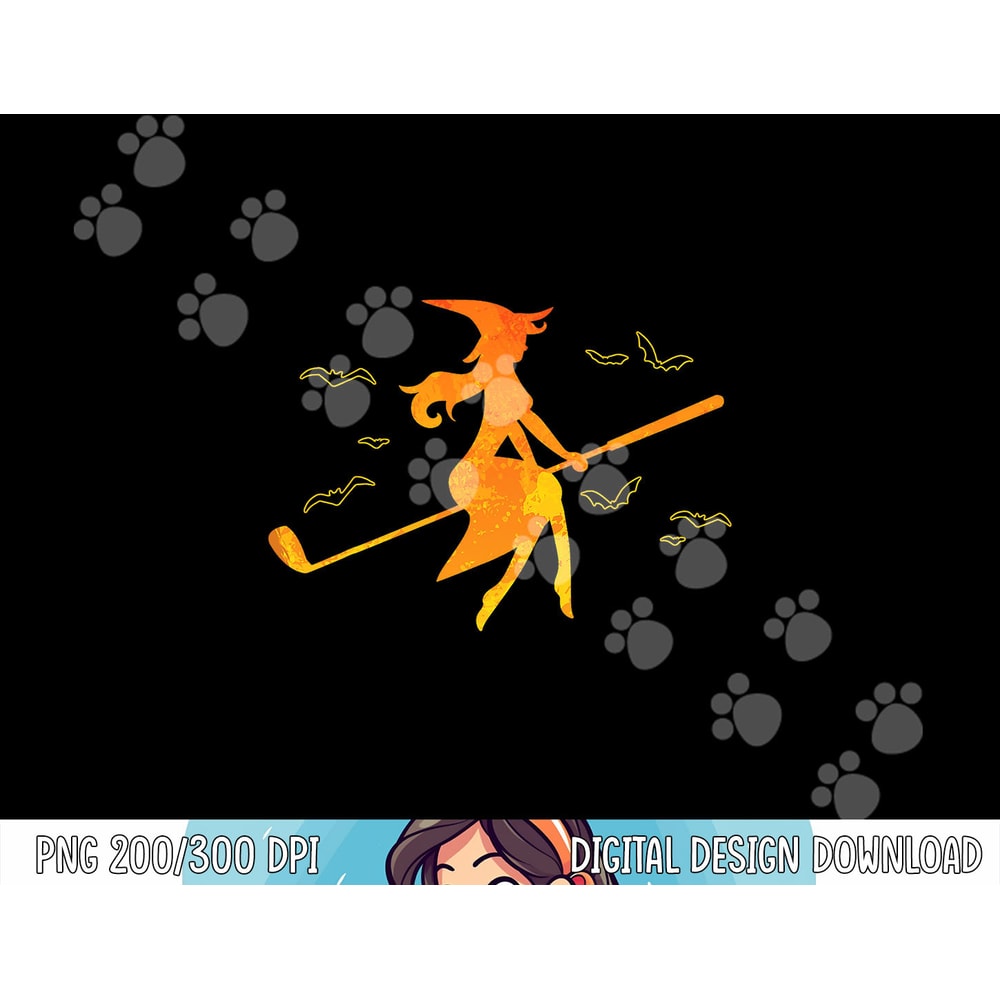 Golf Witch Riding Golf Stick Funny Halloween Golf Club png, sublimation copy.jpg