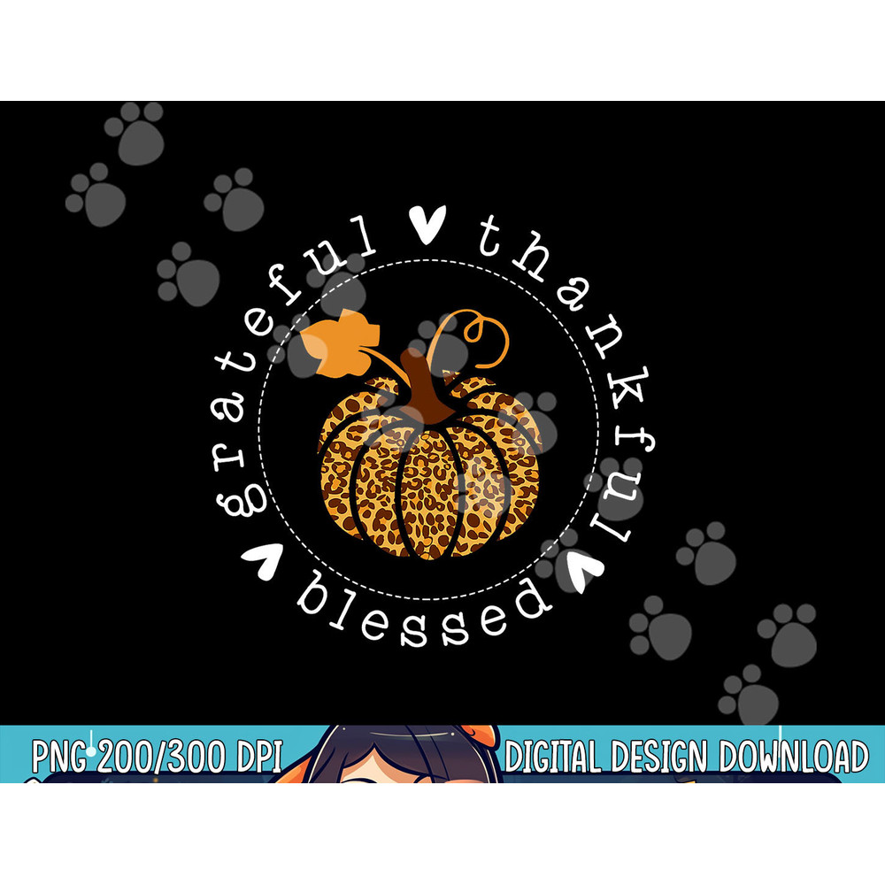 Grateful Thankful & Blessed Leopard Pumpkin Thanksgiving png, sublimation copy.jpg