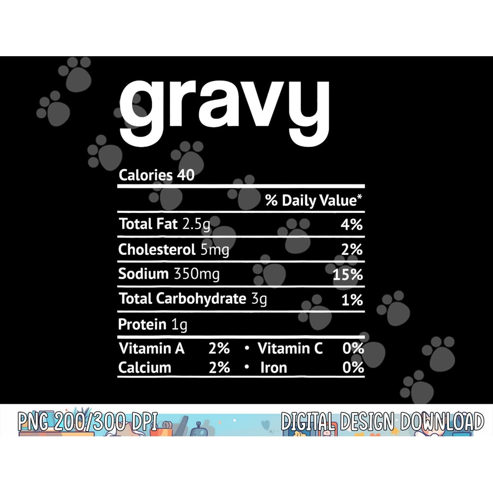 Gravy Nutrition Facts Funny Thanksgiving Christmas png, sublimation copy.jpg