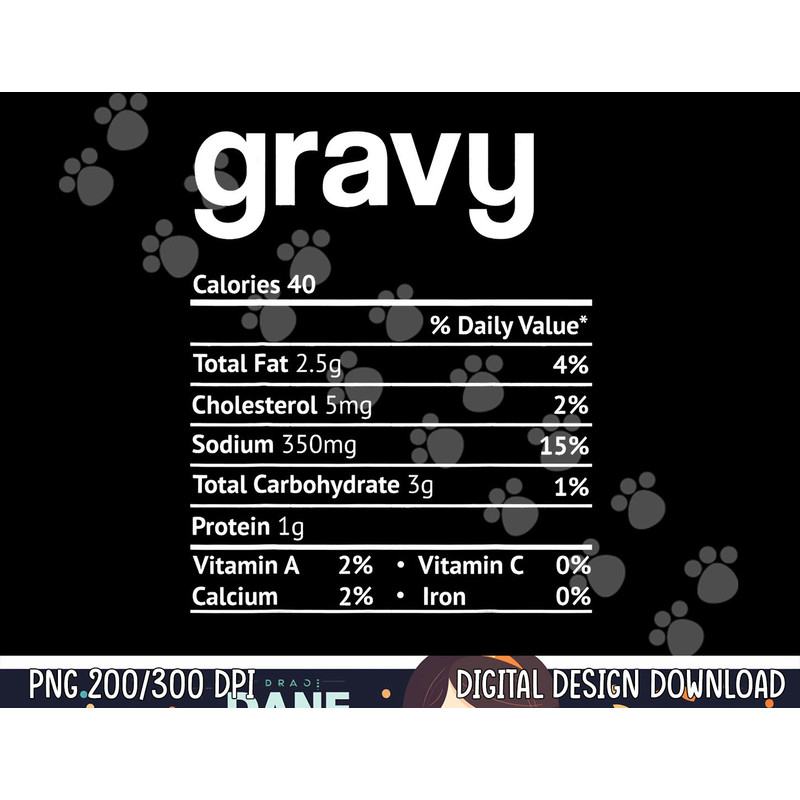 Gravy Nutrition Facts Funny Thanksgiving Christmas png, sublimation copy.jpg