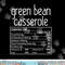 Green Bean Casserole Nutrition Facts Thanksgiving Family png, sublimation copy.jpg