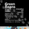 Green Beans Nutrition Fact Thanksgiving Costume Turkey Day png, sublimation copy.jpg