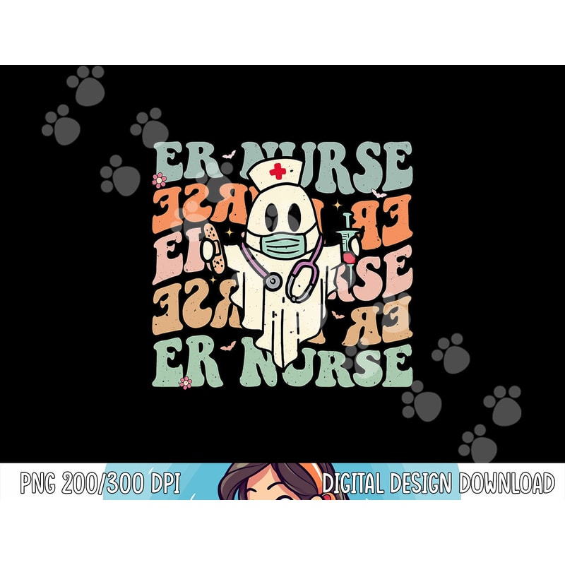 Groovy Emergency Room Nurse Funny Halloween Costume ER Nurse png,sublimation copy.jpg