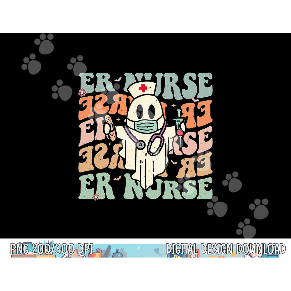 Groovy Emergency Room Nurse Funny Halloween Costume ER Nurse png,sublimation copy.jpg