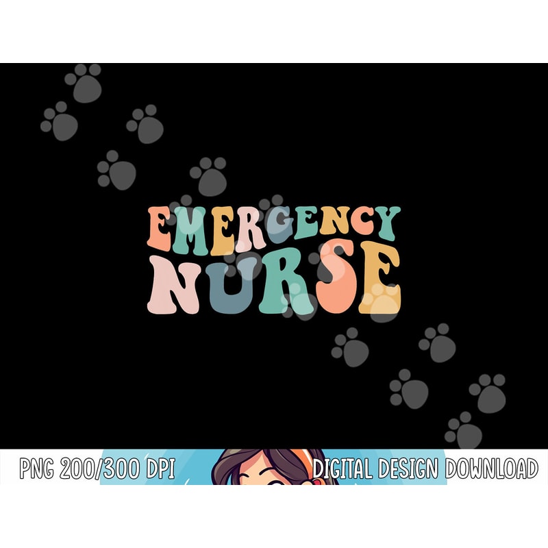 groovy ER Nurse Emergency Room Nurse School women nursing png, sublimation copy.jpg
