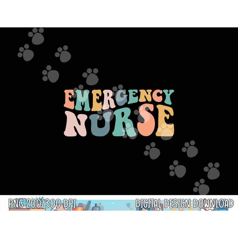 groovy ER Nurse Emergency Room Nurse School women nursing png, sublimation copy.jpg