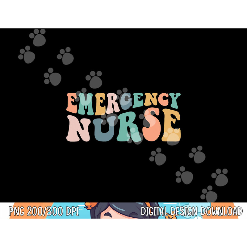 groovy ER Nurse Emergency Room Nurse School women nursing png, sublimation copy.jpg