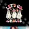 Groovy Halloween Let s Go Ghouls Retro Floral Ghost Costume png, sublimation copy.jpg