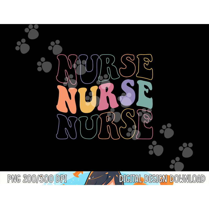Groovy Nurse Shirt Women School Nurse RN ICU ER Pediatric png, sublimation copy.jpg