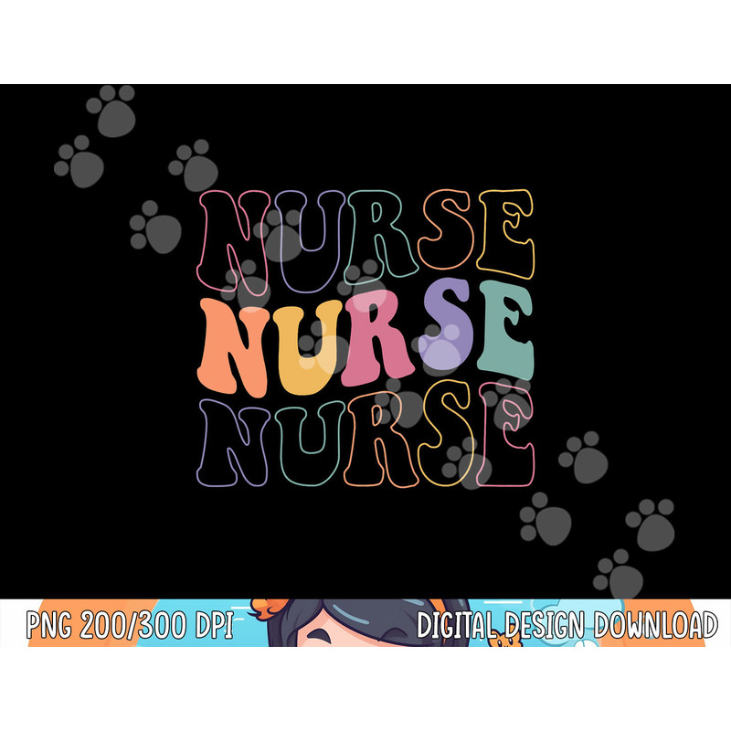 Groovy Nurse Shirt Women School Nurse RN ICU ER Pediatric png, sublimation copy.jpg