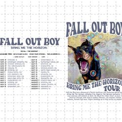 fall out boy tour band fan png, fall out boy 2023 tour png, fall out boy music png, music world tour 2023 png