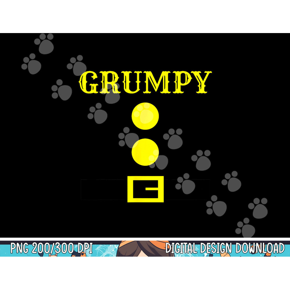 Grumpy Dwarf Halloween Costume png, sublimation png, sublimation copy.jpg
