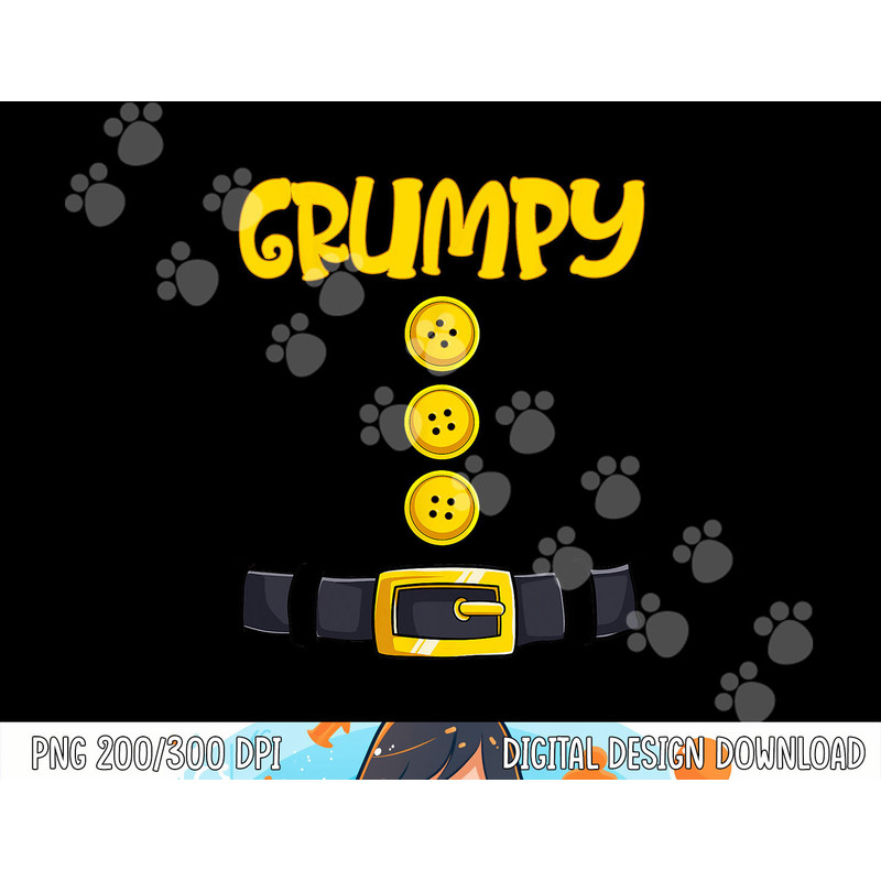 Grumpy Halloween Dwarf Costume Color Matching png,sublimation copy.jpg