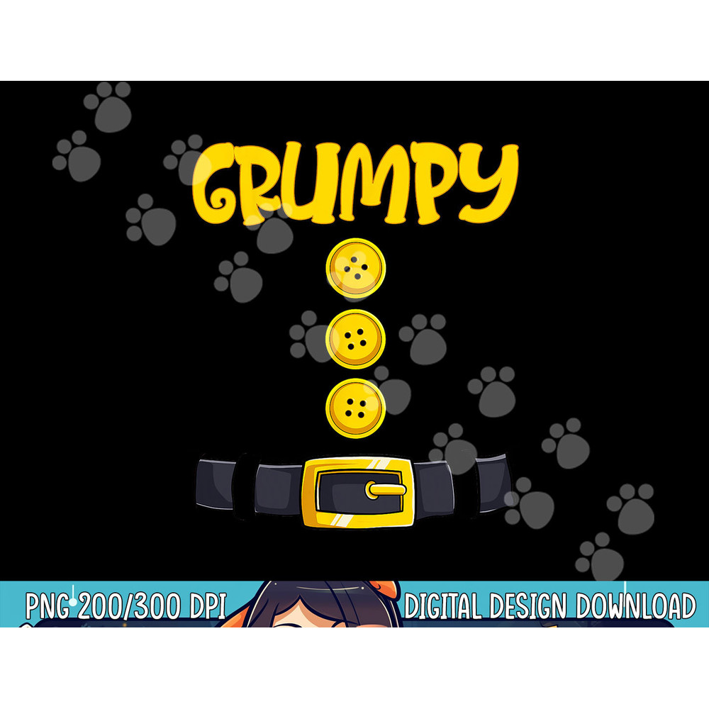 Grumpy Halloween Dwarf Costume Color Matching png,sublimation copy.jpg