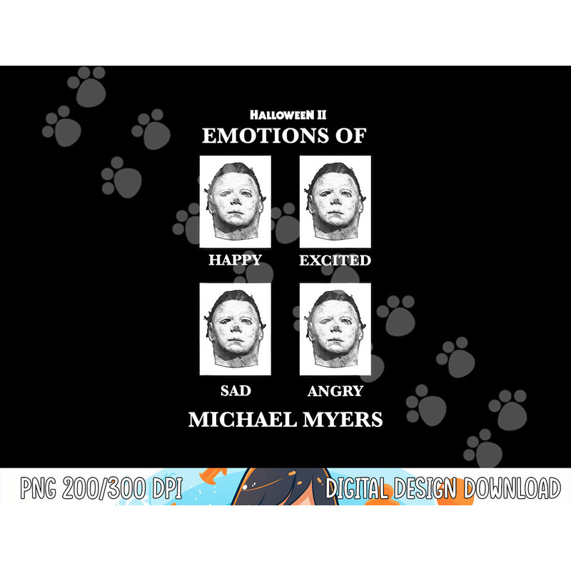 Halloween 2 Emotions Of Michael Myers png,sublimation copy.jpg