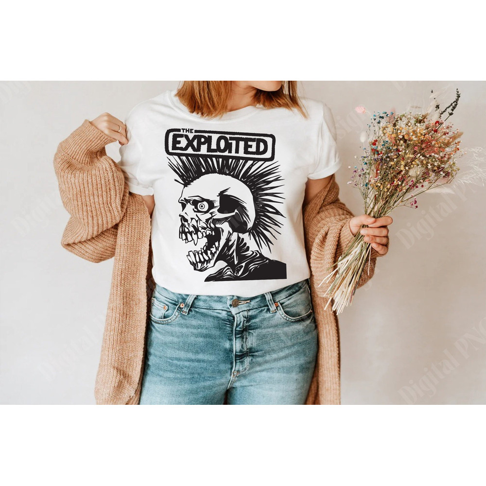 THE EXPLOITED  png, Rock and roll band music png, digital download, clipart, sublimation designs download, instant download - 1.jpg
