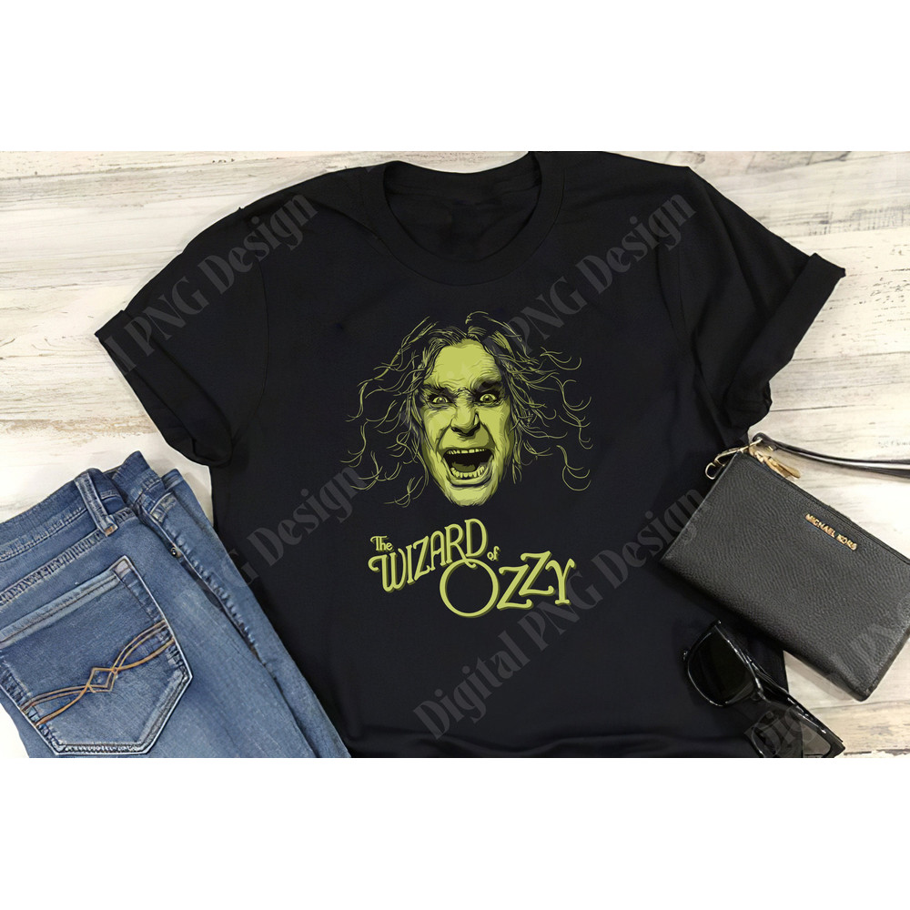 THE WIZARD OF Ozzy png, Rock and roll band music png, digital download, clipart, sublimation designs download, instant download - 1.jpg