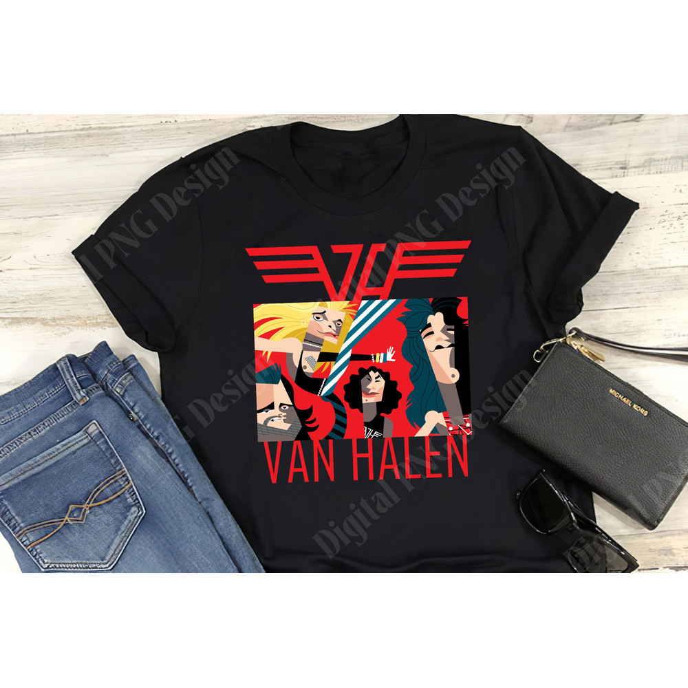 VAN HALEN png, Rock and roll band music png, digital download, clipart, sublimation designs download, instant download - 1.jpg