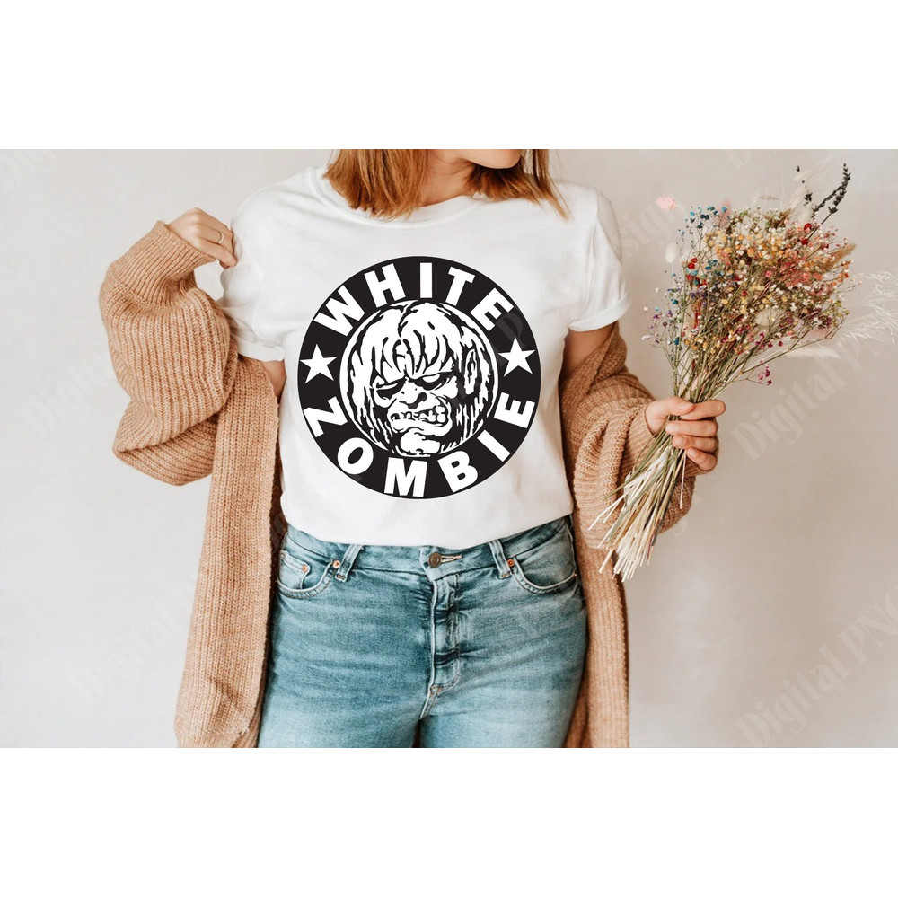 WHITE ZOMBIE png, Rock and roll band music png, digital download, clipart, sublimation designs download, instant download - 1.jpg