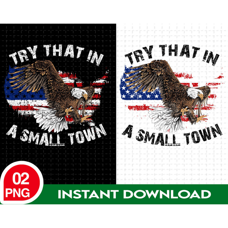 American Eagle Try That In A Small Town PNG For Sublimation, The Aldean Team PNG, Jason Team Png, Country Music PNG, American Flag Png - 1.jpg