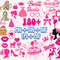 Barbi Pink Doll Bundle SVG Files For Cricut, Come On Barbi Let's Go Party SVG , Barbi Doll Svg, Layered Cut Files, Barbie Svg Birthday - 1.jpg