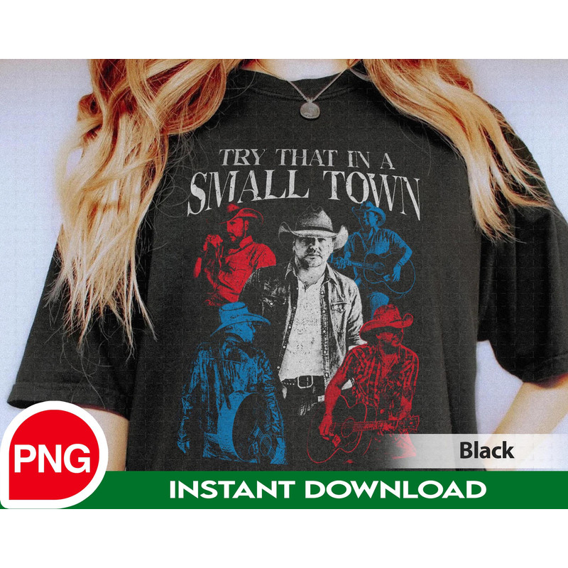Jason Team Try That In A Small Town PNG For Sublimation, The Aldean Team PNG, Jason Team Png, Country Music PNG, American Flag Png - 1.jpg