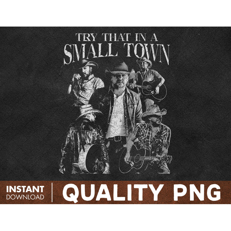 Vintage Jason Aldean Png, Try That In A Small Town PNG For Sublimation, The Aldean Team PNG, Country Music PNG, American Flag Png - 1.jpg