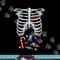 Halloween Costume XRay Skeleton Rib Heart Candy Adult Kids png,sublimation copy.jpg