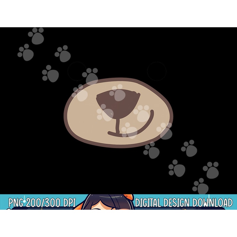 Halloween Cute Grizzly Bear Animal Costume png, sublimation copy.jpg