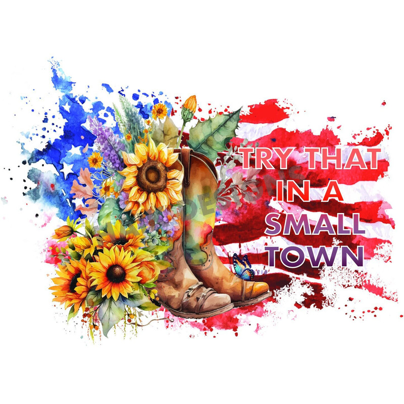Try That In A Small Town Boots PNG and JPEG - 1.jpg