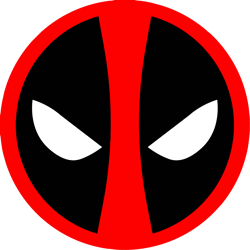 Deadpool Logo, Marvel Avengers Logo Superhero Png, Superhero Png, Silhouette, Cricut Design, Clipart File