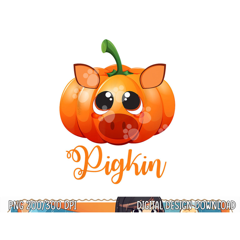 Halloween Fall Pigkin Pig Pumpkin, Thanksgiving Piggy Gifts png, sublimation copy.jpg