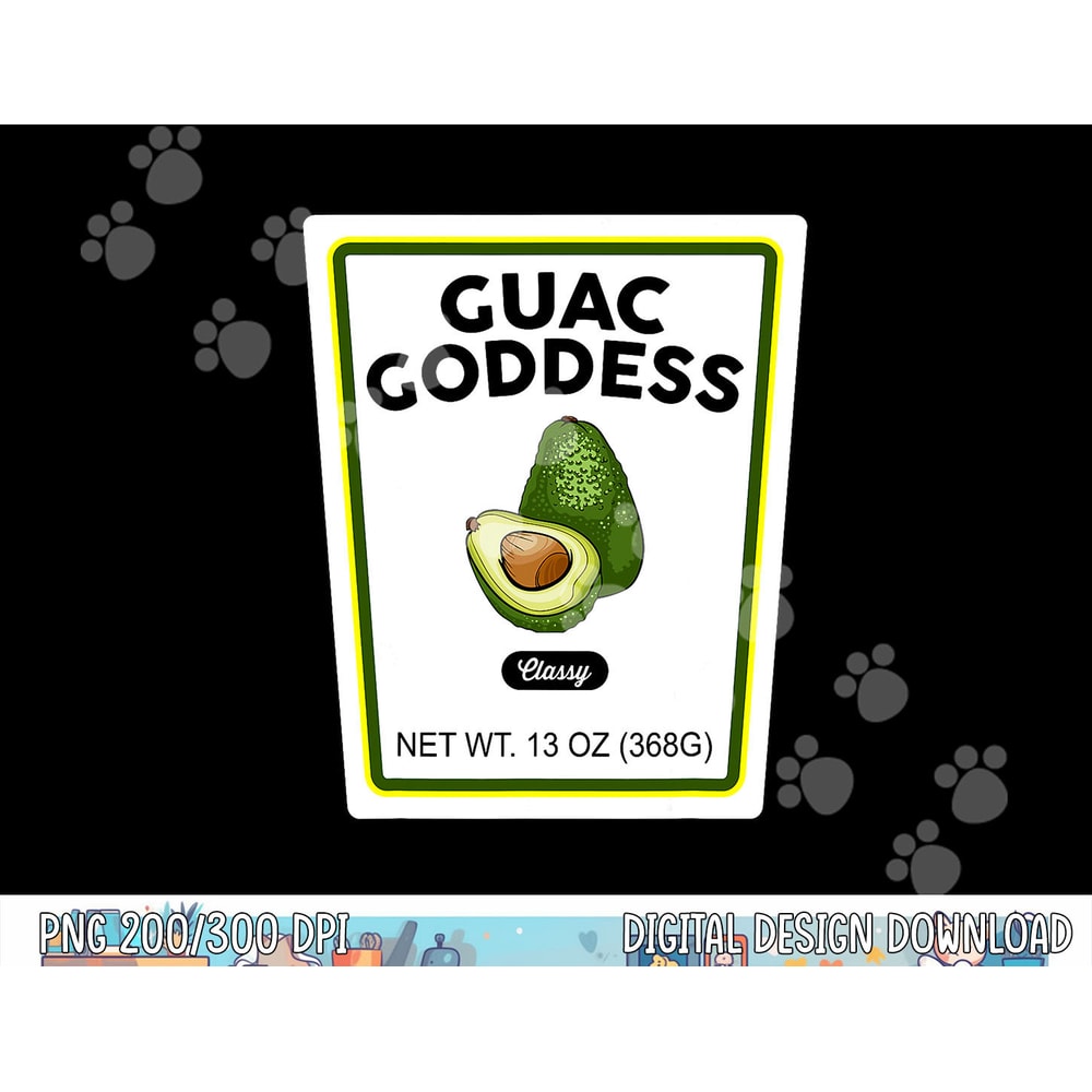 Halloween Matching Costume Guacamole Goddess Bottle Label png, sublimation copy.jpg