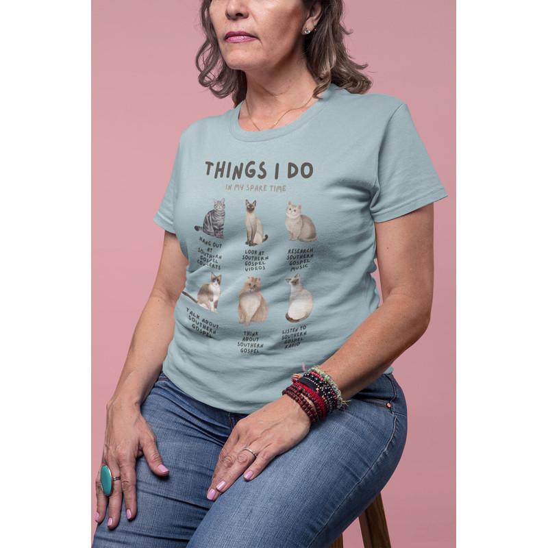 Southern Gospel - Things I Do In My Spare Time Women's Relaxed T-Shirt - 2.jpg