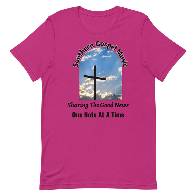 Southern Gospel Music Sharing The Good News Unisex t-shirt - 3.jpg