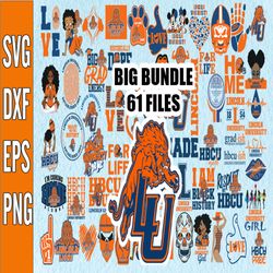 Bundle 61 Files Lincoln University Football Team Svg, Lincoln University  svg, HBCU Team svg, Mega Bundle, Designs, Cric