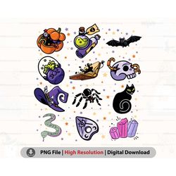 halloween witch elements png, witch brew potion png, halloween witchy png, witch favorite things png, metaphysical png,