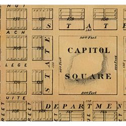 old austin texas map vintage historical map antique restoration  style map of austin texas wall map texas map home decor